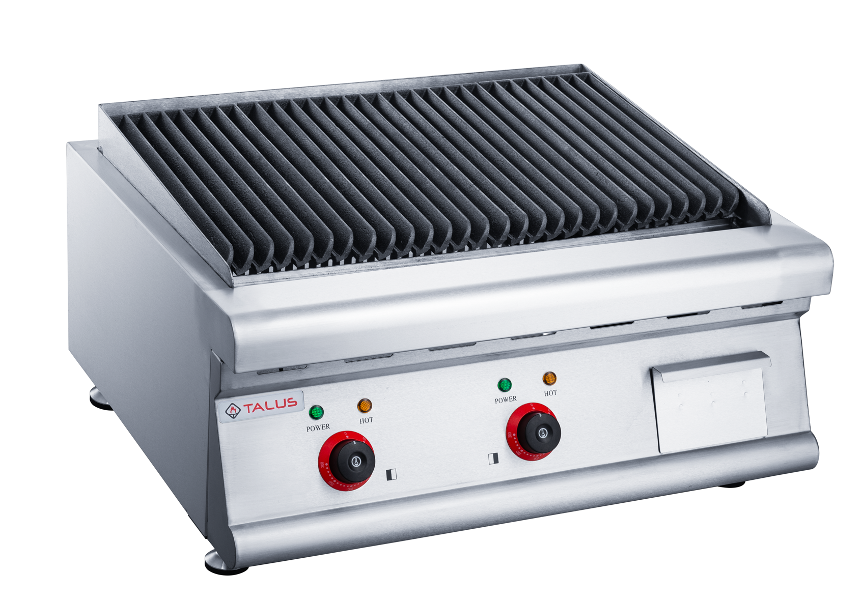 Luxury Combine Table Top Electrical Charboiler / Griddle